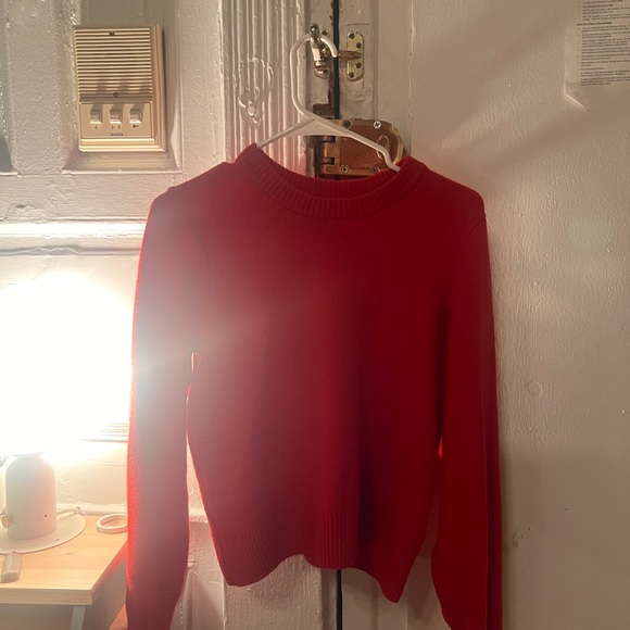 GAP Red Cashsoft Crew Neck XS - Picture 3 of 5